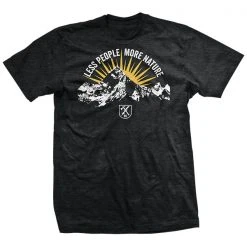 Ohio Less People More Nature T-Shirt Hunting, Fishing & Outdoors