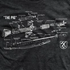 Ohio Infantry M60 Diagram T-Shirt