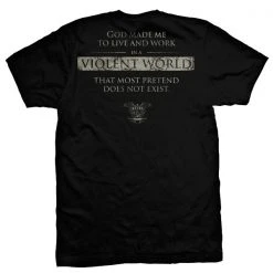 Ohio Holy Warrior Made For A Violent World T-Shirt