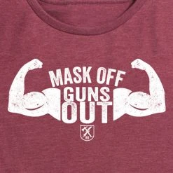 Ohio Star Spangled Summer Women's Masks Off Guns Out Tee