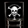 Ohio Memento Mori Whiskey Glass