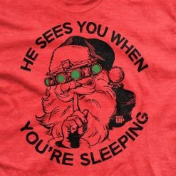 Ohio Christmas He Sees You Pajamas