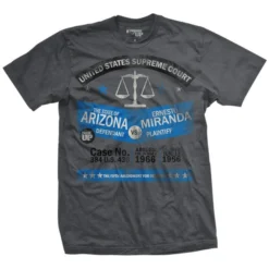 Ohio Miranda V Arizona T-Shirt