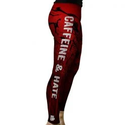 SV Women's Caffeine And Hate Leggings Caffeine & Hate