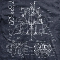 Ohio NASA Apollo 11 Lunar Module T-Shirt