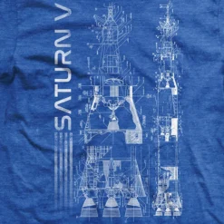 Ohio NASA Saturn V T-Shirt Men
