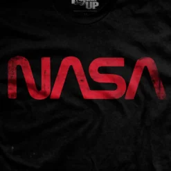 Ohio Men The NASA "Worm" - Black - T-Shirt