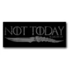 Ohio Not Today Sticker Gear