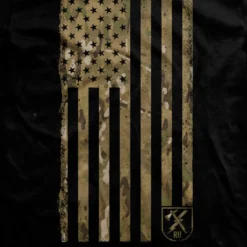 Ohio Men OCP Camo Flag T-Shirt