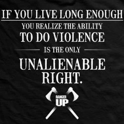 Ohio Old Man's Club-Violence Is An Unalienable Right T-Shirt