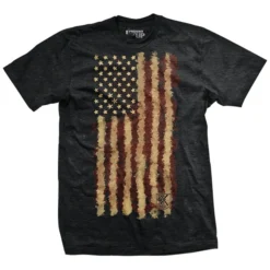 Ohio Painted Flag T-Shirt Independence Day