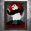 PTS Pandamonium Vintage Tin Sign