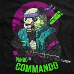 Ohio Men 80's Pando Commando T-Shirt