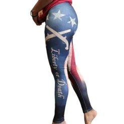 SV Women's Patriot Skull Leggings