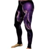 SV Men's Purple Octopus Meggings