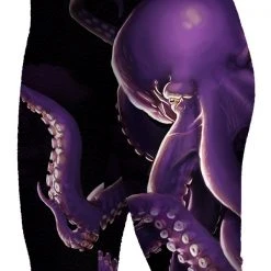 SV Women's Purple Octopus Leggings Featured