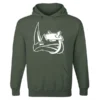 Ohio Rhino Green Hoodie Men