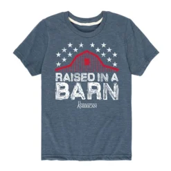 Ohio Kids Kid's Raised In A Barn Tee