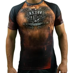 SV Men Brown Rash Guard