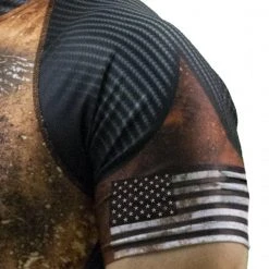 SV Men Brown Rash Guard