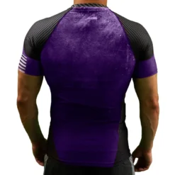 SV Men Purple Rank Rash Guard