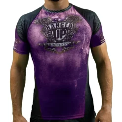 SV Men Purple Rank Rash Guard