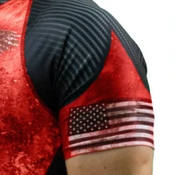 SV Red Rash Guard Men