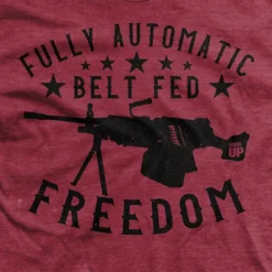 Ohio Fully Automatic Freedom T-Shirt Red