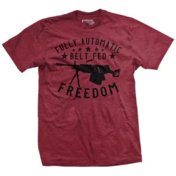 Ohio Fully Automatic Freedom T-Shirt Red