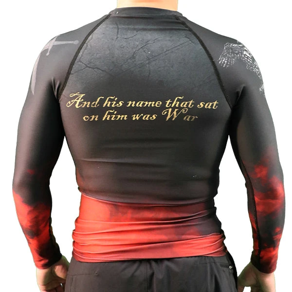 SV Red Horse Long-Sleeved Rash Guard Men 4 SV Red Horse Long-Sleeved Rash Guard Men