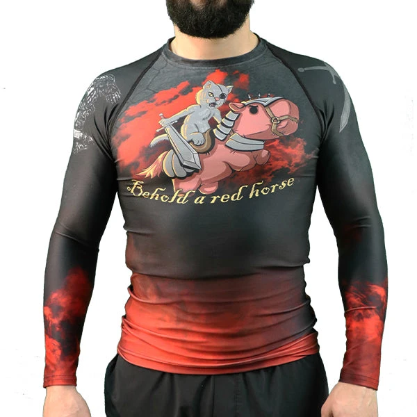 SV Red Horse Long-Sleeved Rash Guard Men 3 SV Red Horse Long-Sleeved Rash Guard Men