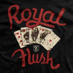 Ohio Bomber Shirts Royal Flush T-shirt