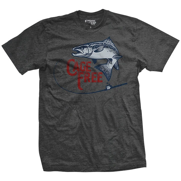Ohio Cage Free Salmon T-Shirt 3 Ohio Cage Free Salmon T-Shirt