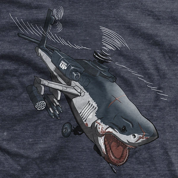 Ohio Sharkcopter T-Shirt Men 4 Ohio Sharkcopter T-Shirt Men