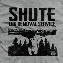 Ohio Get Fit Or Die Shute Log Removal Service T-Shirt