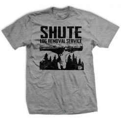 Ohio Get Fit Or Die Shute Log Removal Service T-Shirt