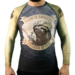 SV Slow Is Smooth Sloth Long-Sleeve Rash Guard