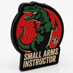 Ohio PVC Patches Small Arms Instructor T-Rex PVC Patch