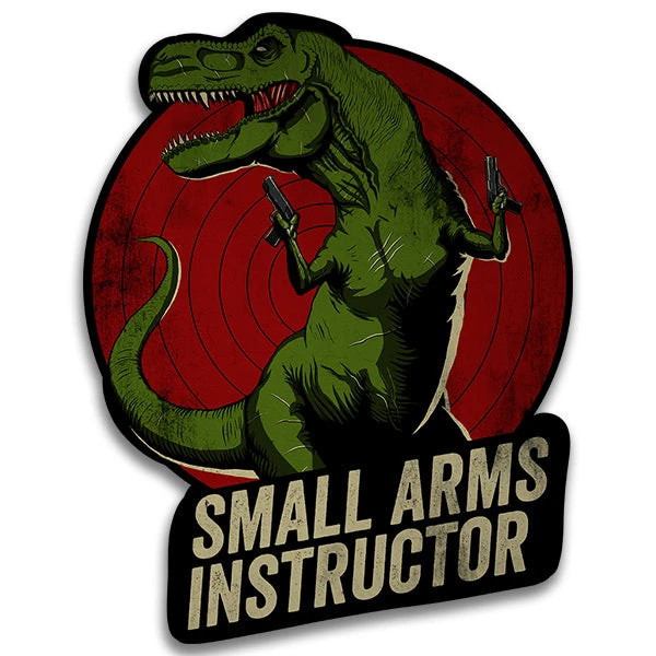 Ohio T-Rex Small Arms Instructor Sticker Gear 3 Ohio T-Rex Small Arms Instructor Sticker Gear