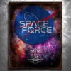PTS Space Force Logo Vintage Tin Sign