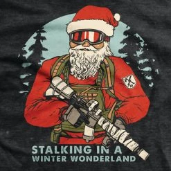 Ohio Stalking In A Winter Wonderland T-Shirt Christmas