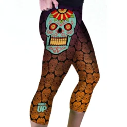 SV Women's Sugar Skull Crops