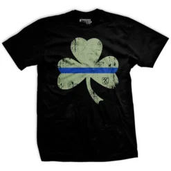 Ohio Thin Blue Line Shamrock T-Shirt Men