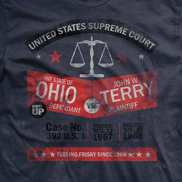 Terry V Ohio T-Shirt Men 4 Terry V Ohio T-Shirt Men