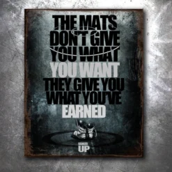 PTS The Mats Old World Vintage Tin Sign Signs