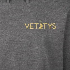 Ohio Men Vettys Boot Statue Logo Charcoal Hoodie