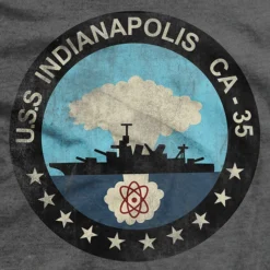 Ohio Members Only USS Indianapolis T-Shirt Men