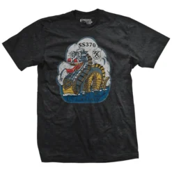 Ohio USS Kraken Submarine Patch T-Shirt Bomber Shirts