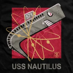 Ohio Bomber Shirts USS Nautilus Submarine Patch T-Shirt