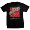Ohio Bomber Shirts USS Nautilus Submarine Patch T-Shirt